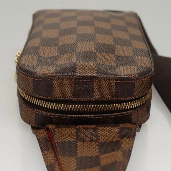 LOUIS VUITTON Damier Ebene Geronimos Shoulder Bag - Picture 4 of 16